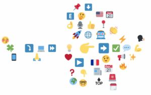 Trending topics IA émojis