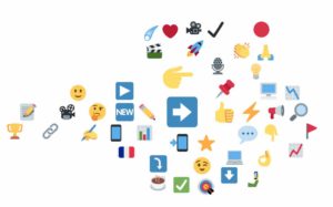 Trending topics socialmedia émojis